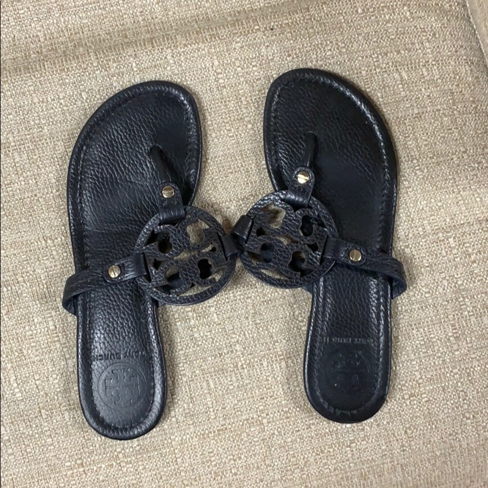 Tory Burch Miller Sandals Black